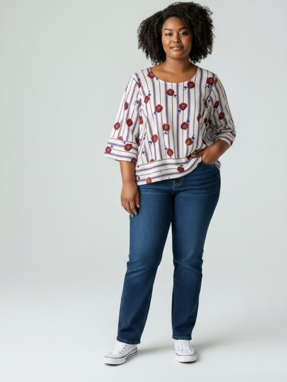 🌷Printed womans top